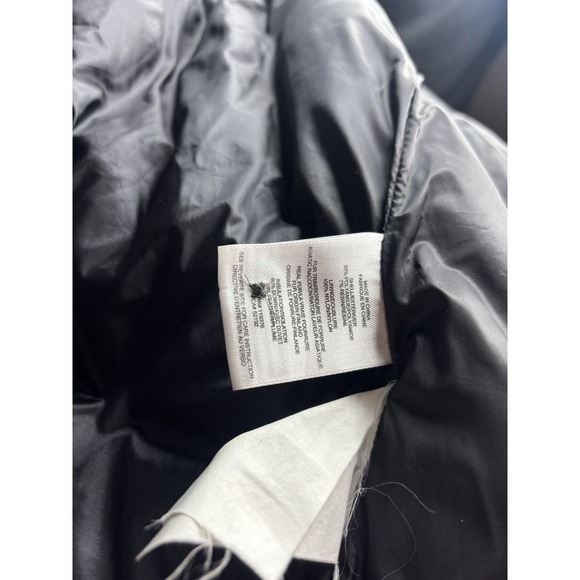 Helmut Lang Down Puffer Vest Asymmetrical Womens Size P Petite Small - Picture 5 of 5